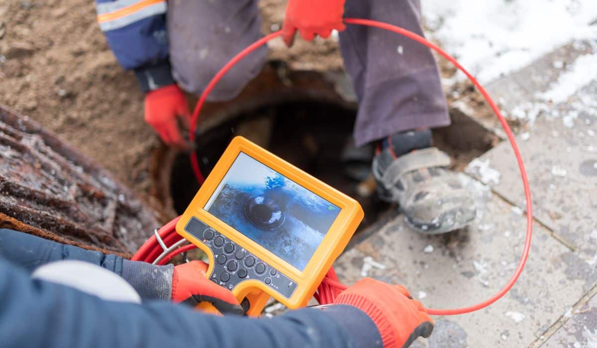 CCTV drainage survey - Drain Camera
