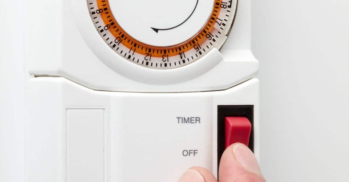 Setting Boiler Timer