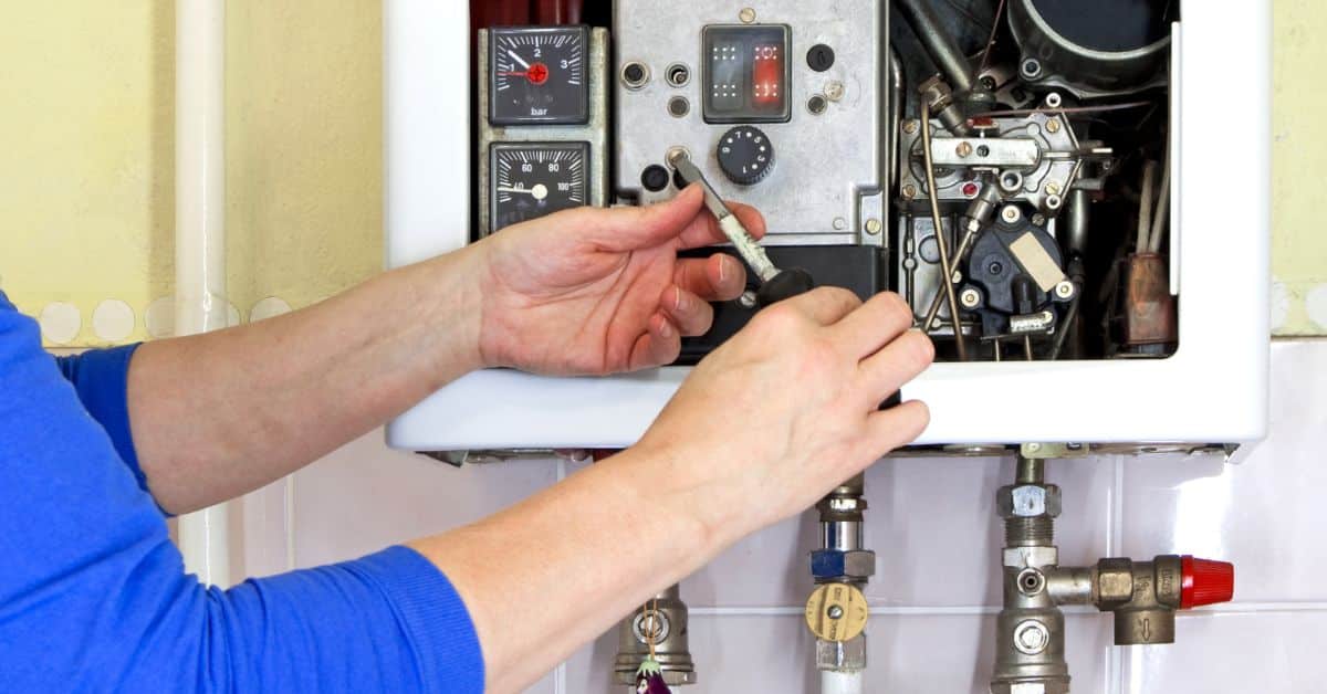 Gas Heater Fixing