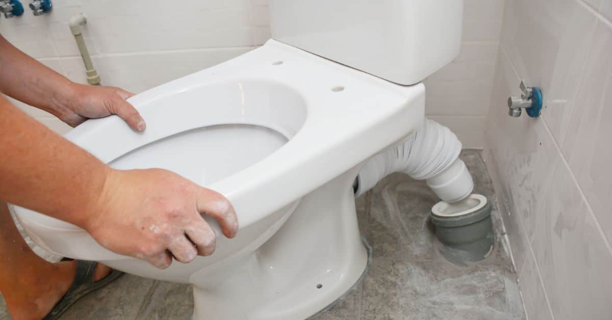 toilet out of order - resetting the base