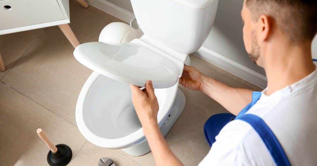 Toilet Seat Installation