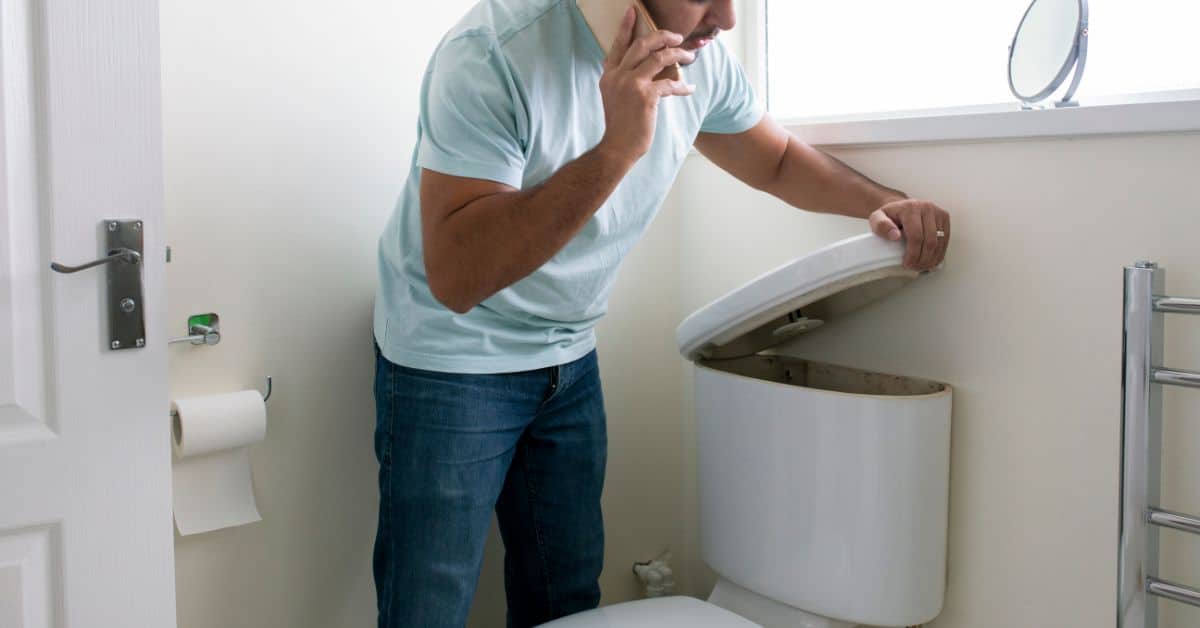 Client calling plumber