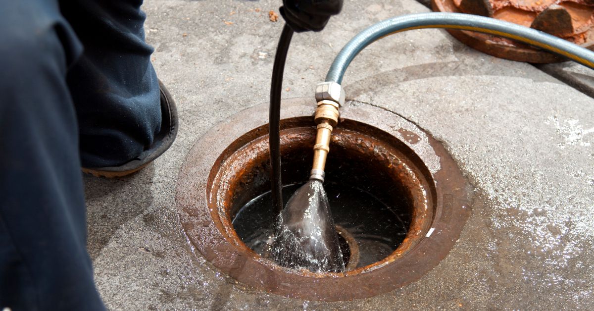 cctv drain survey - checking for blockages