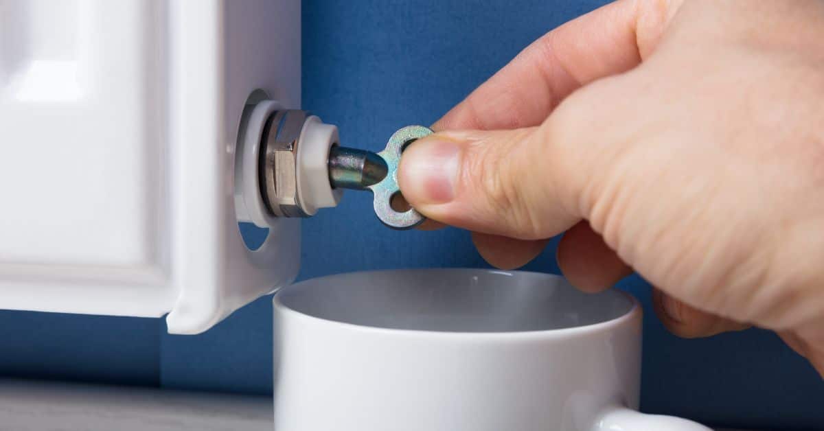hot water but no heating - Bleeding Radiator
