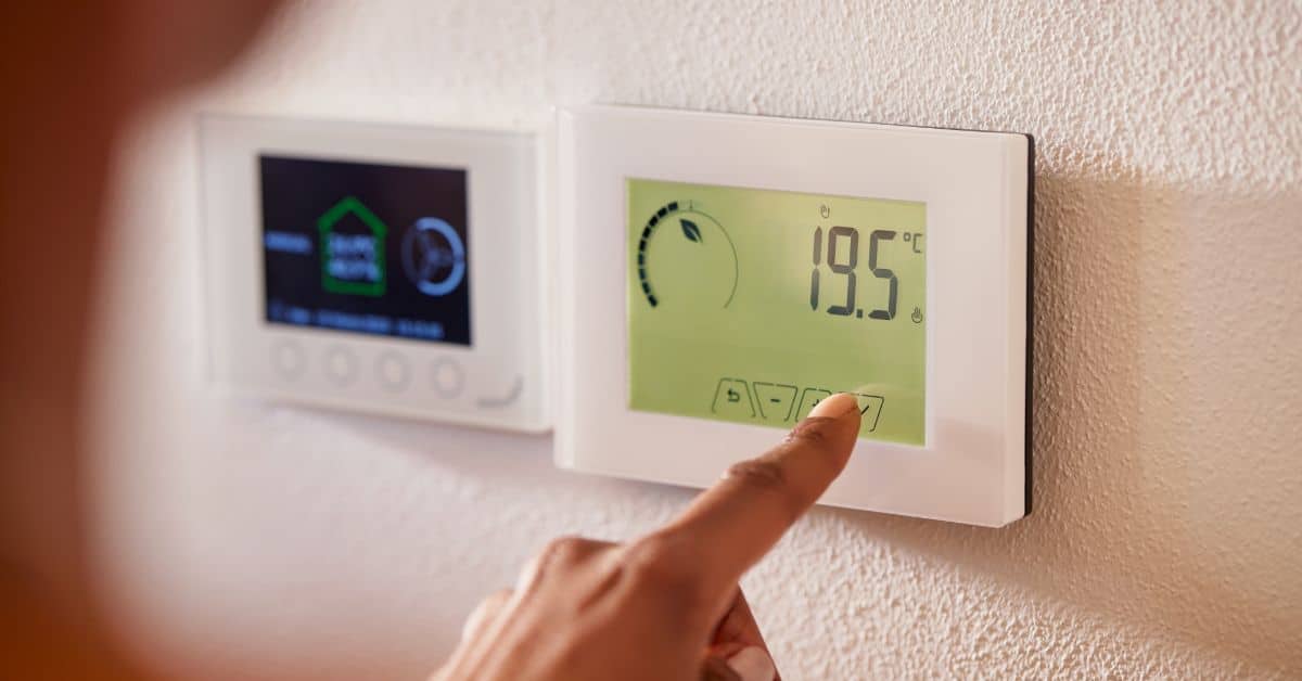 hot water but no heating - thermostat
