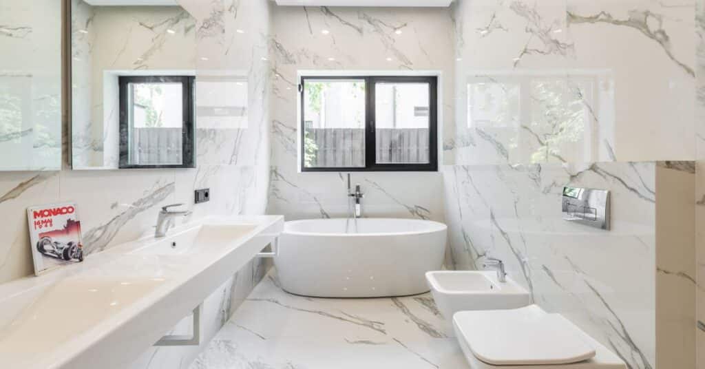 bathroom installation london - beautiful bathroom layout